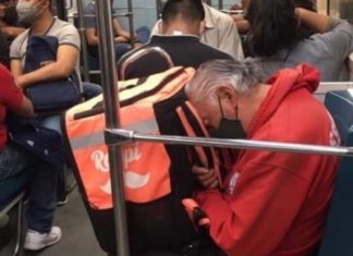 ‘Me gusta servir todavía a mi edad’, abuelito repartidor se viraliza