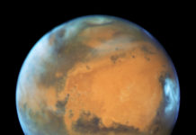 Publican nuevas imágenes del cañón más grande del sistema solar, ubicado en Marte (FOTOS)