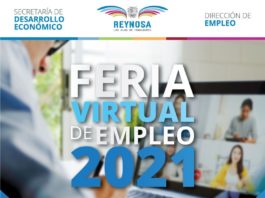 Invita Gobierno Municipal a Feria Virtual de Empleo 2021