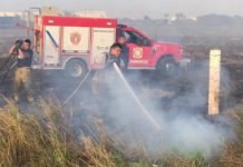 Atiende PCyB llamados de emergencia por incendio