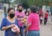 Apoyan comerciantes y Gobierno a familias de Reynosa