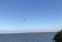 Buscan cuerpo de pescador en la Laguna Madre de San Fernando