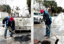 Comapa realiza mantenimiento a drenaje