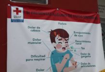 Cruz Roja informa para síntomas de Covid