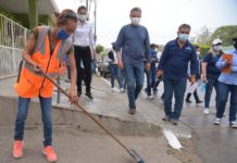 Encabeza Chucho Nader Mega Jornada de Limpieza en 5 Colonias