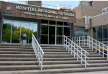 Hospital Regional Reynosa de PEMEX invita a sus derechohabientes a vacunarse contra la influenza sin bajar de su vehículo