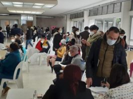 Aplican segunda dosis de vacuna Anticovid en Hospital Pumarejo