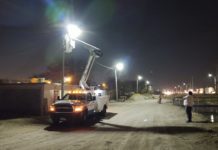 Agilizan 5 nuevos camiones canastilla alumbrado público de Reynosa