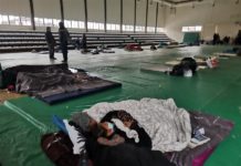 Máxima capacidad albergue temporal en Matamoros por onda gélida