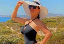 alma Hayek promete publicar menos imágenes de ella en bikini