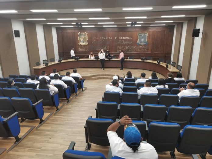 Se reúne Sindicato de Trabajadores al Servicio del Municipio con alcalde de Matamoros