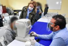 DIF Reynosa llevó campaña oftalmológica al CAMEF