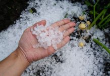 Previo al intenso frío habrá granizadas en Tamaulipas
