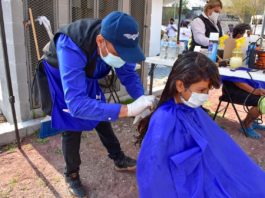 DIF Reynosa visitó a las familias de la Colonia Constitución