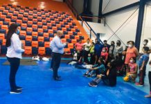 Gobierno del Estado y DIF Tamaulipas habilitan albergue temporal para familias de migrantes varados en Reynosa