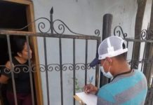 Detectan 10 casos sospechos de Covid-19 en hogares al realizarse brigadas