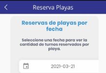 Baja asistencia en Playa Bagdad a pesar de buen clima