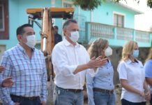 Inicia Chucho Nader Nueva Obra de Pavimentación en Colonia Pescadores