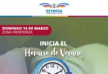 Cambia horario en frontera norte el domingo 14 de marzo