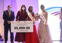 Coronó Alcaldesa a Reyna de las Fiestas de Aniversario Reynosa 2021