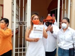 Se registra candidata de MC a la diputación local por el distrito XX