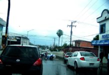 Registran incidentes viales tras llovizna