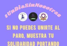 “Un día sin nosotras” en el marco del Día internacional de la mujer