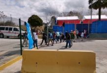 Cerrarán el campamento migrante en las próximas horas