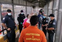 Cruzan a EU últimos migrantes varados en el campamento