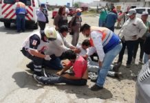 Atropellan a trabajadores municipales en carretera Tampico-Mante