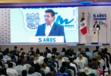 Rinde informe regional Gobernador de Tamaulipas en Matamoros