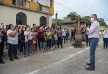 Chucho Nader Inicia Pavimentación de Cinco Nuevas Calles