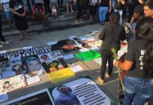Marchan mujeres, madres de desaparecidos en Tamaulipas