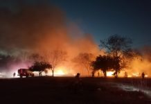 Combate PCyB 7 incendios en un día