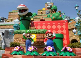 Super Mario estrena impresionante parque de diversiones; así luce