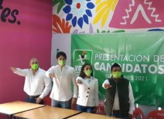 Presenta el Partido Verde a sus candidatos en Victoria