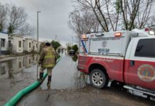 Atendió PCyB encharcamiento en el fraccionamiento Pirámides