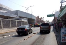 Cierran puentes internacionales por manifestación