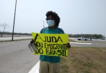 Migrante brasileño pide ayuda para llegar a Canadá