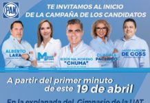 Formula de candidatos del PAN inicia campaña