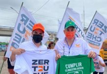 Dan muestra de civilidad candidatos del PVEM y MC en Reynosa