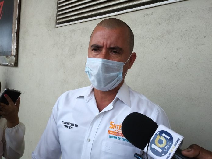 Jaime Olvera Cardenas, líder SNTE Tampico