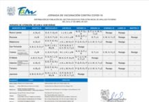 Maestros serán vacunados a partir del martes.