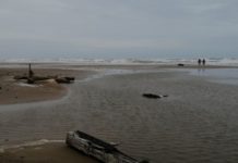 Mar de fondo en Playa Tesoro de Altamira