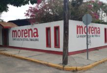 Debe Morena 3 años de renta, los desalojan del Comité Estatal