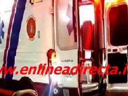 Motociclista sufre accidente vial y es trasladado a nosocomio