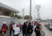 Mantiene Policía Estatal vigilancia en módulos de vacunación anticovid