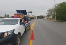 Trabaja R. Ayuntamiento en señalización vial