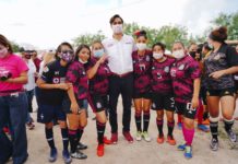 Inaugura Carlos Peña Ortiz torneo “Juntos Hacemos Historia”