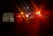 Aparatoso accidente vial deja una persona muerta, lesionados, y daños materiales